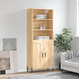 Highboard Sonoma Oak 69.5x34x180 cm Engineered Wood 3189968