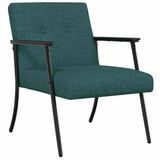 Armchair Dark Green 59 x 75 x 78 cm Fabric 42017694