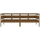 Day Bed without Mattress Honey Brown Solid Wood Pine 90x190 cm Single 820310
