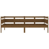 Day Bed without Mattress Honey Brown Solid Wood Pine 90x190 cm Single 820310
