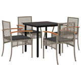 Garden Dining Set Grey 3213618