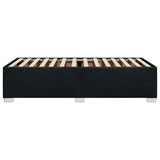 Bed Frame without Mattress Black Single Fabric 3284507