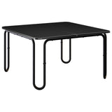Coffee Table Black 79.5 x 79.5 x 45 cm Engineered Wood 8007730