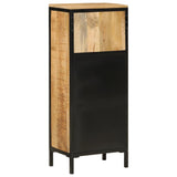 Bathroom Cabinet 40x27x90 cm Solid Wood Mango and Iron 358571