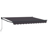 Retractable Awning Anthracite 3 x 2 m 3419040