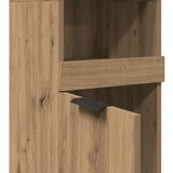 Bathroom Cabinet Artisan Oak 32x34x188.5 cm Engineered Wood 856944