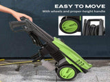 1800W High Pressure Washer, 150 Bar Pressure, 510 L/h Flow, High-Performance Portable Power Jet Wash T3398P323817