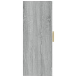 Hanging Wall Cabinet Grey Sonoma 69.5x34x90 cm 817388