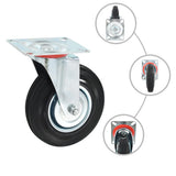 8 pcs Swivel Casters 125 mm 278021