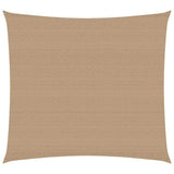 Sunshade Sail 160 g/m Taupe 4x4 m HDPE 311386
