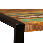 ZNTS Dining Table Solid Reclaimed Wood 120 cm 243998