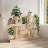 Plant Stand 104.5x25x77.5 cm Solid Wood Pine 822097