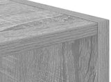 Bedside Table 2 pcs Grey Sonoma 35 x 32 x 68.5 cm 8000639