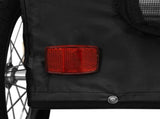 Pet Bike Trailer Black Oxford Fabric and Iron 93968