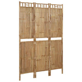3-Panel Room Divider Bamboo 120x180 cm 341748