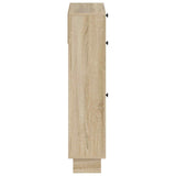 Shoe Cabinet EDE 78 x 24 x 103 cm Engineered Wood Sonoma Oak 895997