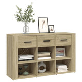 Sideboard Sonoma Oak 100x30x59.5 cm Engineered Wood 821007