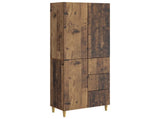 Cabinet Set 2 pcs 66 x 34.5 x 90 cm Engineered Wood 3416581