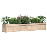 Garden Planters 2 pcs Solid Wood Pine 837495