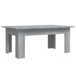 ZNTS Coffee Table Grey Sonoma 100x60x42 cm Engineered Wood 815427