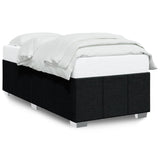 Bed Frame without Mattress Black 90x190 cm Single Fabric 3284799