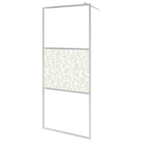 Shower screens Silver 80 x 195 cm Glass and Aluminium 146650