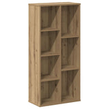 Bookcase Artisian Oak 50x25x105 cm Engineered Wood 852797