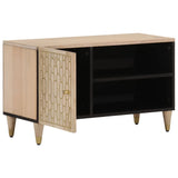 TV Cabinet 80x31x46 cm Solid Wood Mango 358263