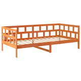 Day Bed without Mattress Wax Brown 80x200 cm Solid Wood Pine 844409