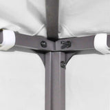 312074 2-Tier Gazebo Top Cover 310 g/m 3x3 m White