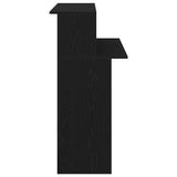 Reception Desk Black 100x50x103.5 cm Engineered Wood 859025