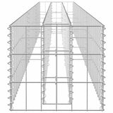 Gabion Raised Bed Galvanised Steel 270x30x30 cm 145637