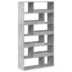 Bookcase Concrete Grey 100x33x187.5 cm Engineered Wood 3309351