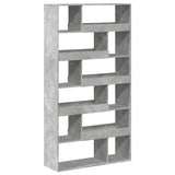 Bookcase Concrete Grey 100x33x187.5 cm Engineered Wood 3309351