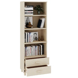 Highboard HAMAR Honey Brown 60x35x180 cm Solid Wood Pine 340488