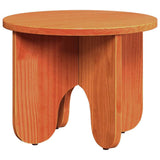 Coffee Table 2 pcs Wax Brown Solid Pine wood 873555
