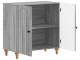 Bathroom Storage Cainet ALKMAAR Grey Sonoma 59.5 x 31 x 80 cm 896181