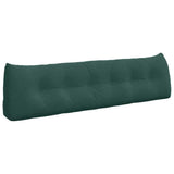 Back Pillow Dark Green 180 x 24 x 50 cm Velvet 42014576