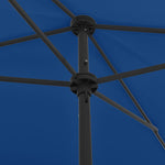 Beach Parasol Azure Blue 200x125 cm 314734