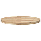 Table Top Round 80x4 cm Solid Wood Acacia 4008692
