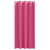 Blackout Curtains with Rings 2 pcs Bright Pink 225 x 140 cm 4107405