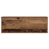 Storage Box Old Wood 102 x 35 x 35 cm Engineered Wood 868720