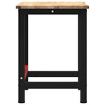 Workbench 100x60x81.5 cm Solid Wood Oak 3309670