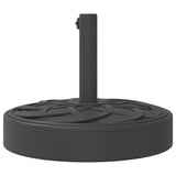 ZNTS Parasol Base for Ø38 / 48 mm Poles 25 kg Round 4007978