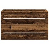 Bathroom Sink Cabinet 2 pcs Old Wood 80 x 38.5 x 48 cm 3333135
