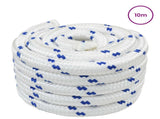 Boat Rope 10 m 4 White and Blue PP 42029550