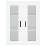 Wall Mounted Cabinet White 69.5x34x90 cm 828484