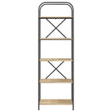 Bookshelf Sonoma Oak 60 x 30 x 183 cm Engineered wood 879852