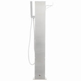 Garden Shower Faucet 110 cm Stainless Steel 48206