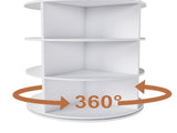 Rotating Shoe Rack Tower, 7-Tier Spinning Storage Rack, Free Standing 360&deg Revolving Shoe W1196P512181